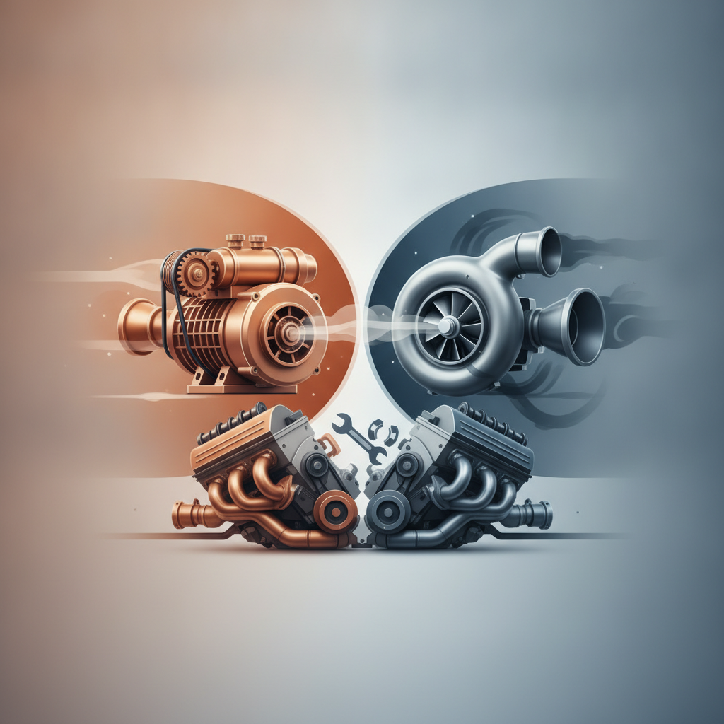 Illustration for Which is More Efficient: A Supercharger or a Turbo? — (602) 762-4916